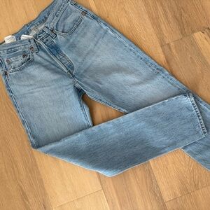 Levi’s 501 Original Jeans (with a devil patch)